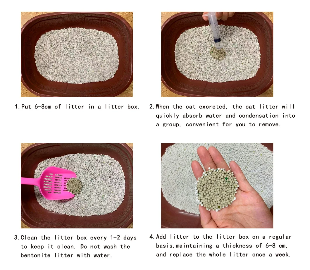 Low Dust Round Bentonite Cat Litter